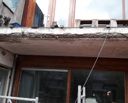 Balkon repareren - Beton reparatie - Loos Betonreparaties